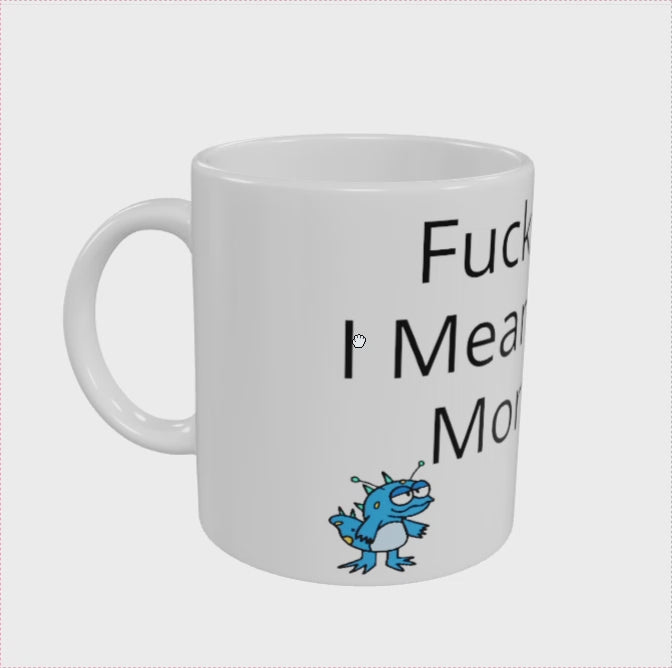 🏷️  Funny Coffee Mug 11oz | “Fuck Off, I Mean Good Morning” Sarcastic Mug | Adult Humor Gift for Friends, Coworkers, Boss, Him or Her | White Ceramic Coffee Cup