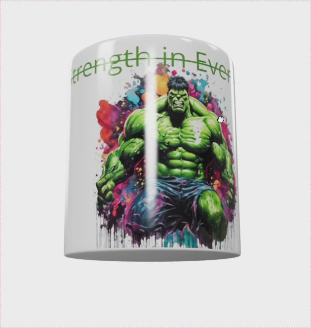 "Hulk Mug – Strength in Every Sip | Marvel Superhero Ceramic Coffee Cup | Ovelin Store"